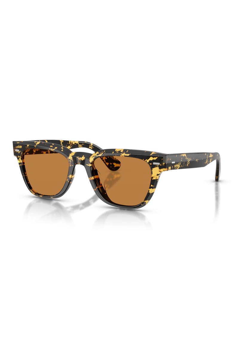 Rueny 51mm Pillow Sunglasses, Alternate, color, TOKYO TORTOISE / COGNAC