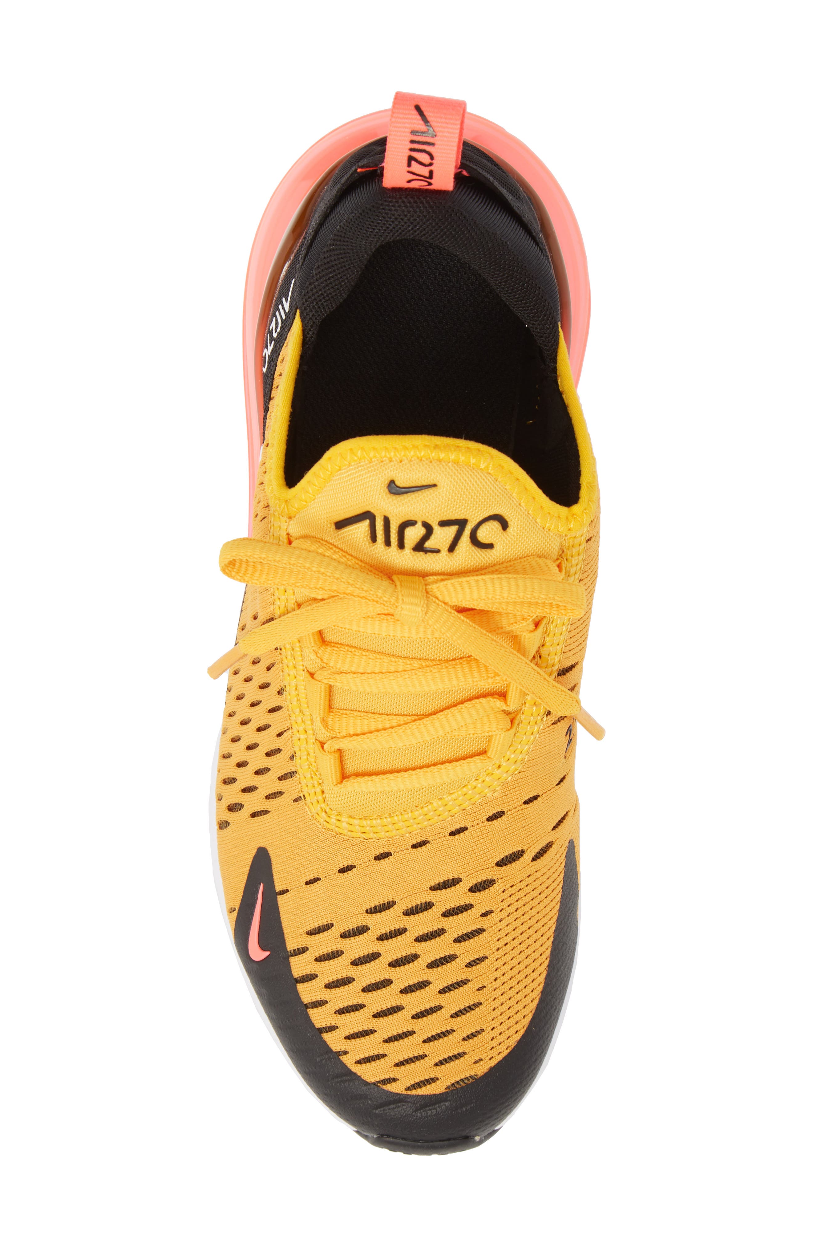 Kids' Air Max 270 Sneaker, Alternate, color, YELLOW
