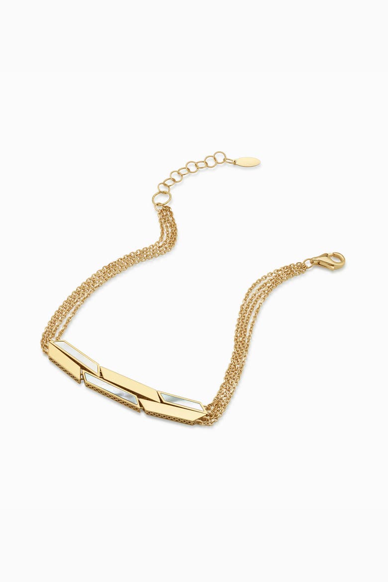 14K Gold Aurora Bracelet, Alternate, color, Yellow Gold