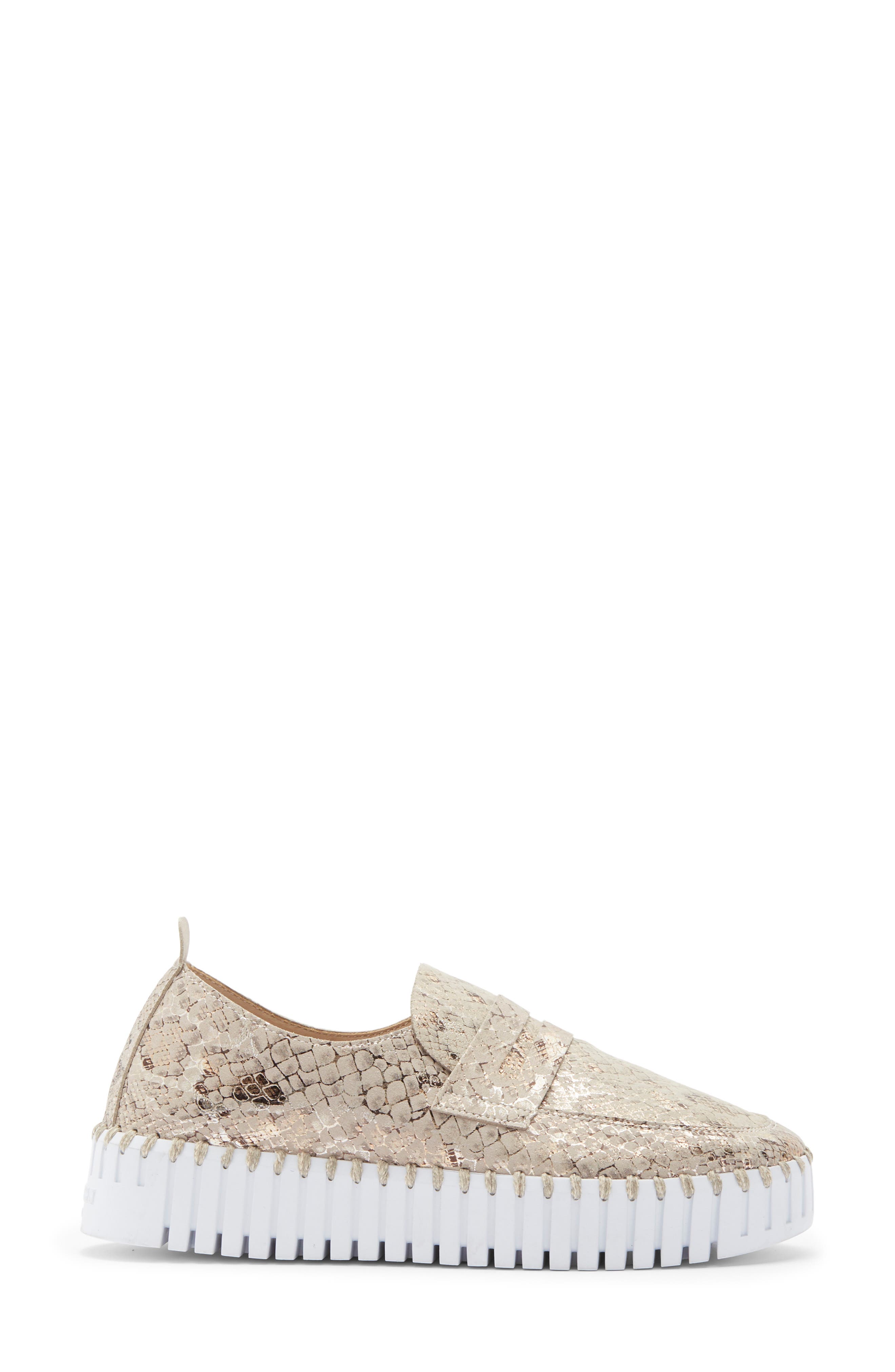 Tulip Slip-On Platform Loafer, Alternate, color, WHEAT
