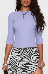 Princess Polly Elaia Rib Top