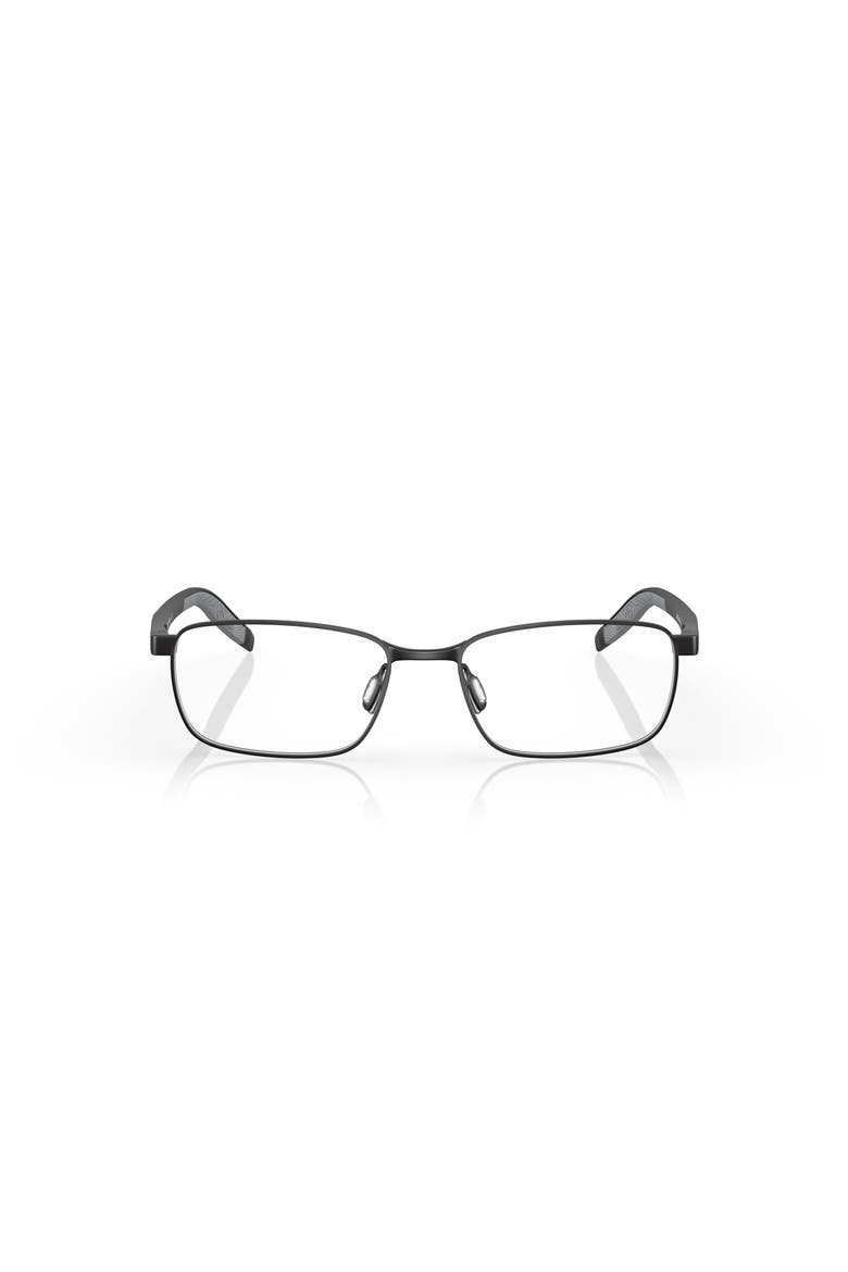 53mm Rectangle optical glasses, Alternate, color, Black