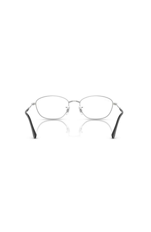 Ray Ban Ray-ban 55mm Irregular Optical Glasses In Neutral