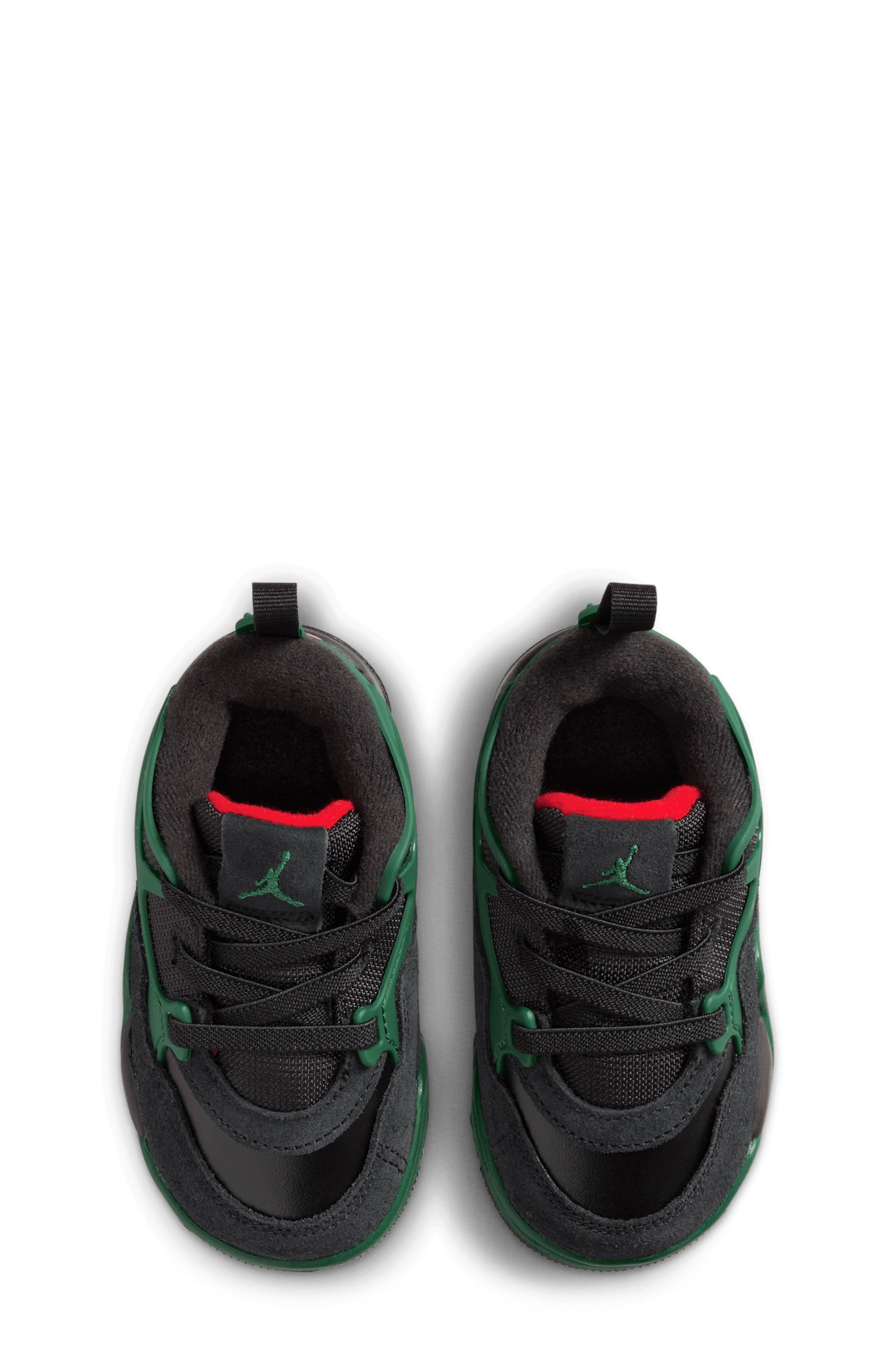 Jordan Kids' Air Jordan 4 RM Sneaker, Alternate, color, 003 Black/Gorge Green
