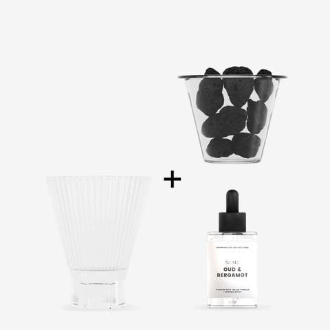 Zai Lava Rock Diffuser In Oud & Bergamot