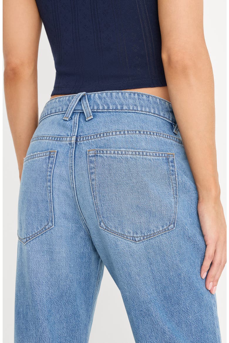 Weightless Boyfriend Jeans, Alternate, color, INDIGO961