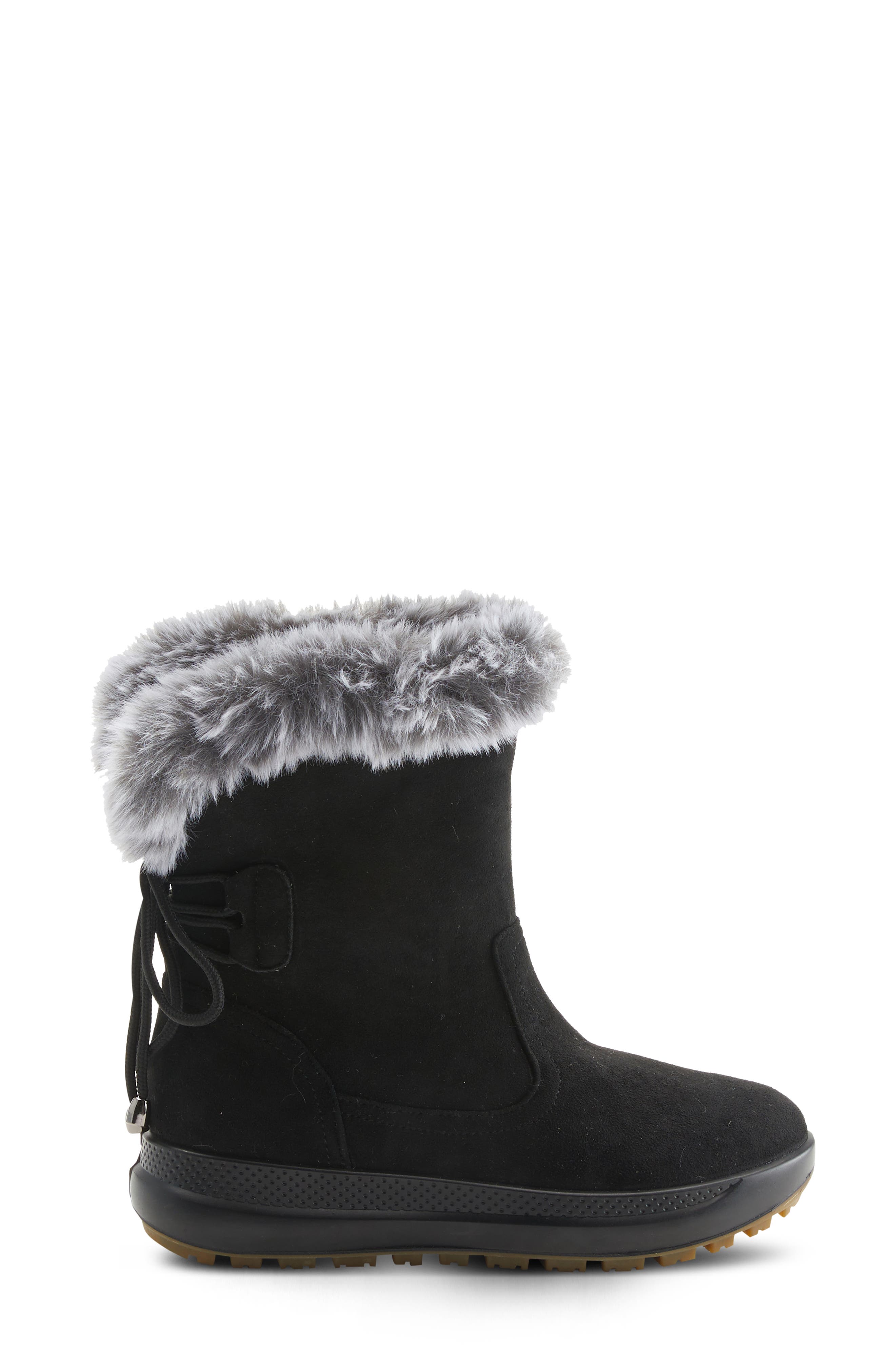 Flexus by Spring Step Snowbird Faux Fur Waterproof Boot, Alternate, color, 