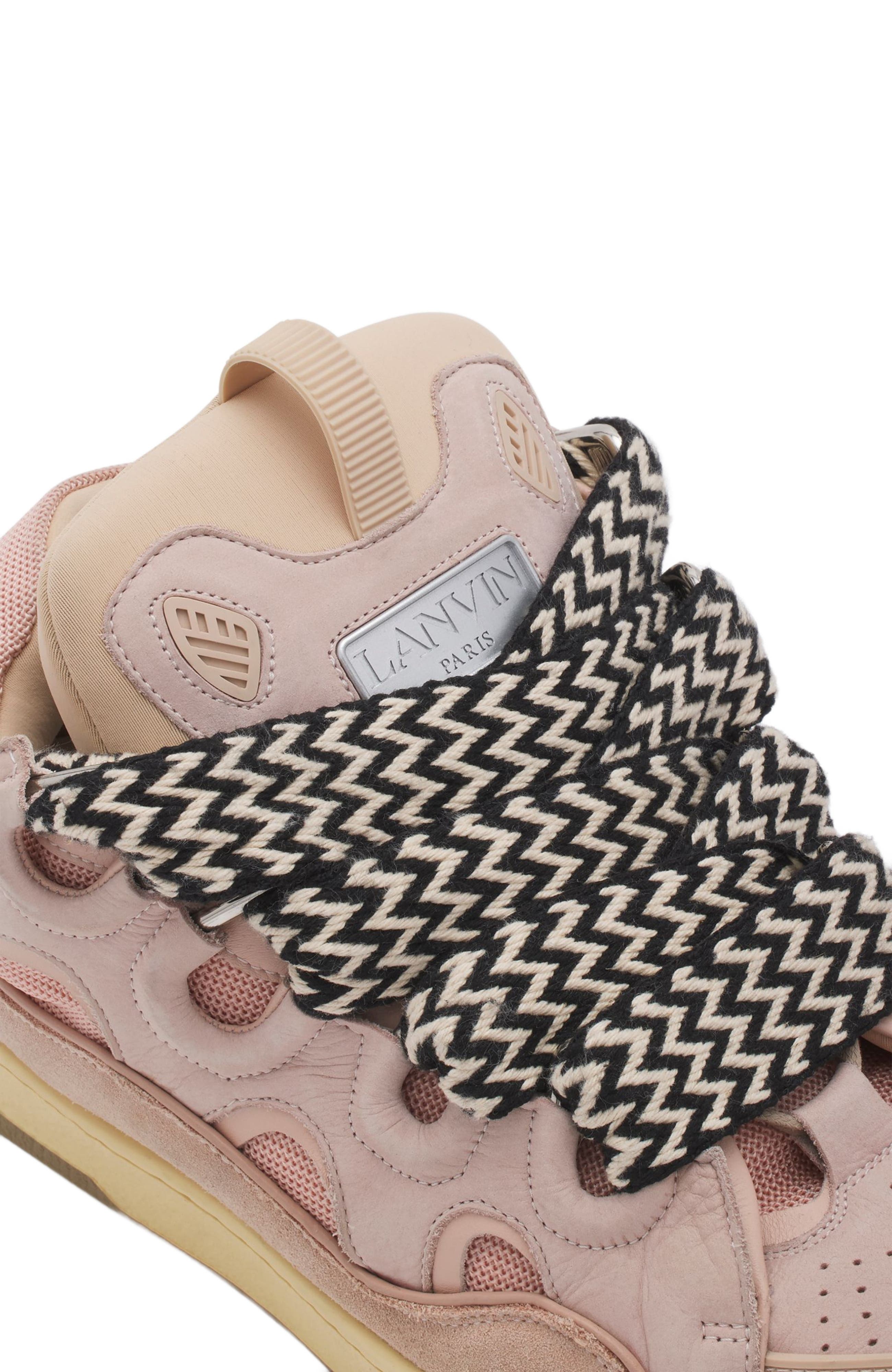 Lanvin LEATHER CURB SNEAKERS | Nordstrom