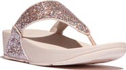 FitFlop Lulu Glitter Wedge Flip Flop