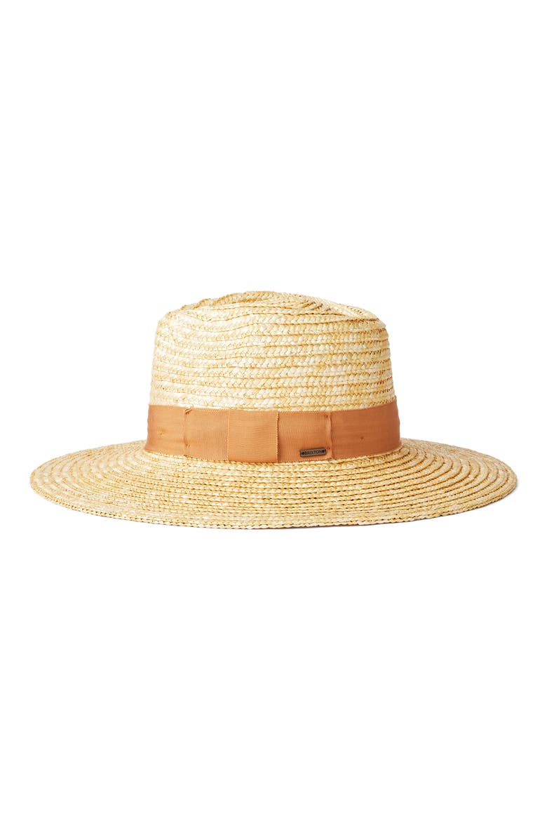 Joanna Straw Hat, Alternate, color, HONEY/LION