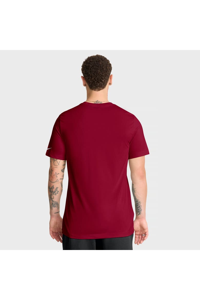 Men's Nike Burgundy Washington Commanders Big & Tall Legend Icon Dri-FIT T-Shirt, Alternate, color, Burgundy
