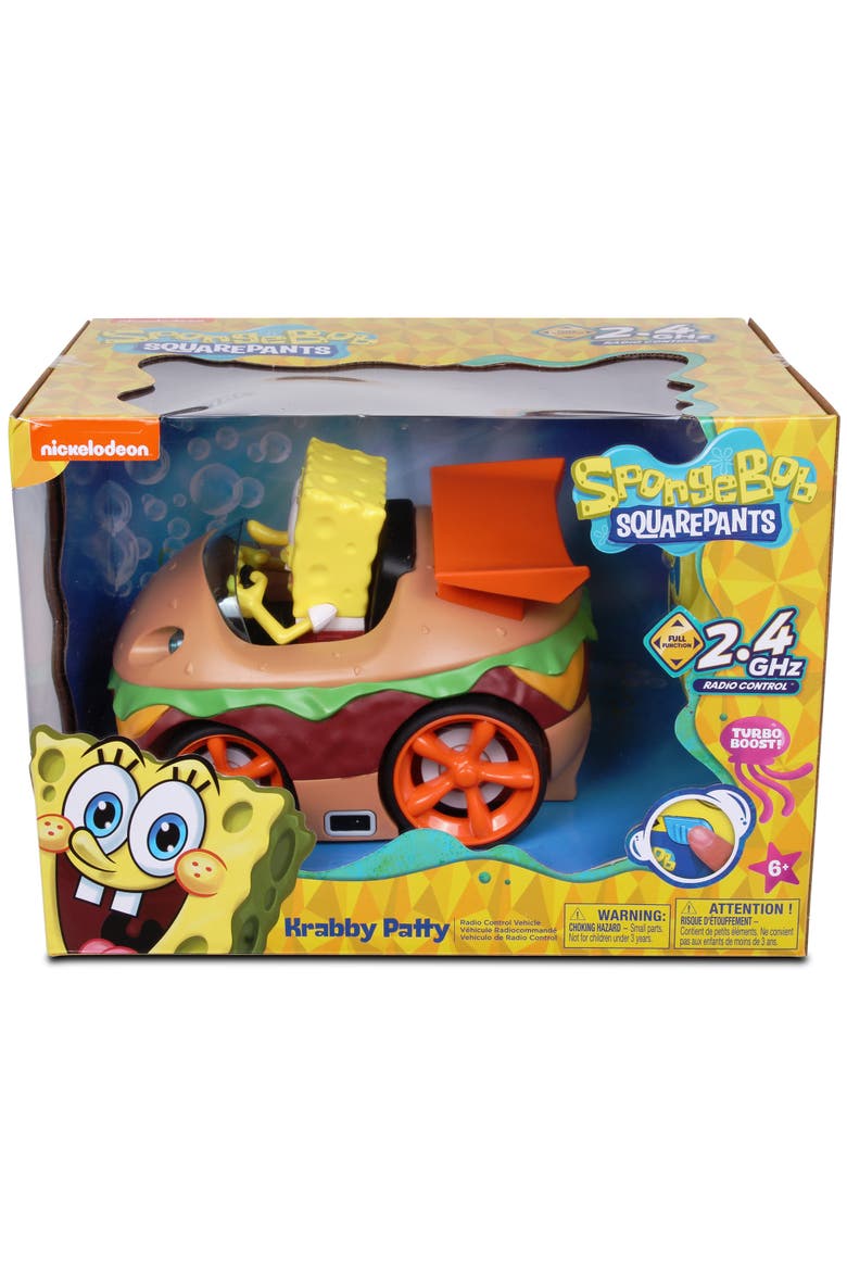 SpongeBob Squarepants R/C Krabby Patty, Alternate, color, Multicolored