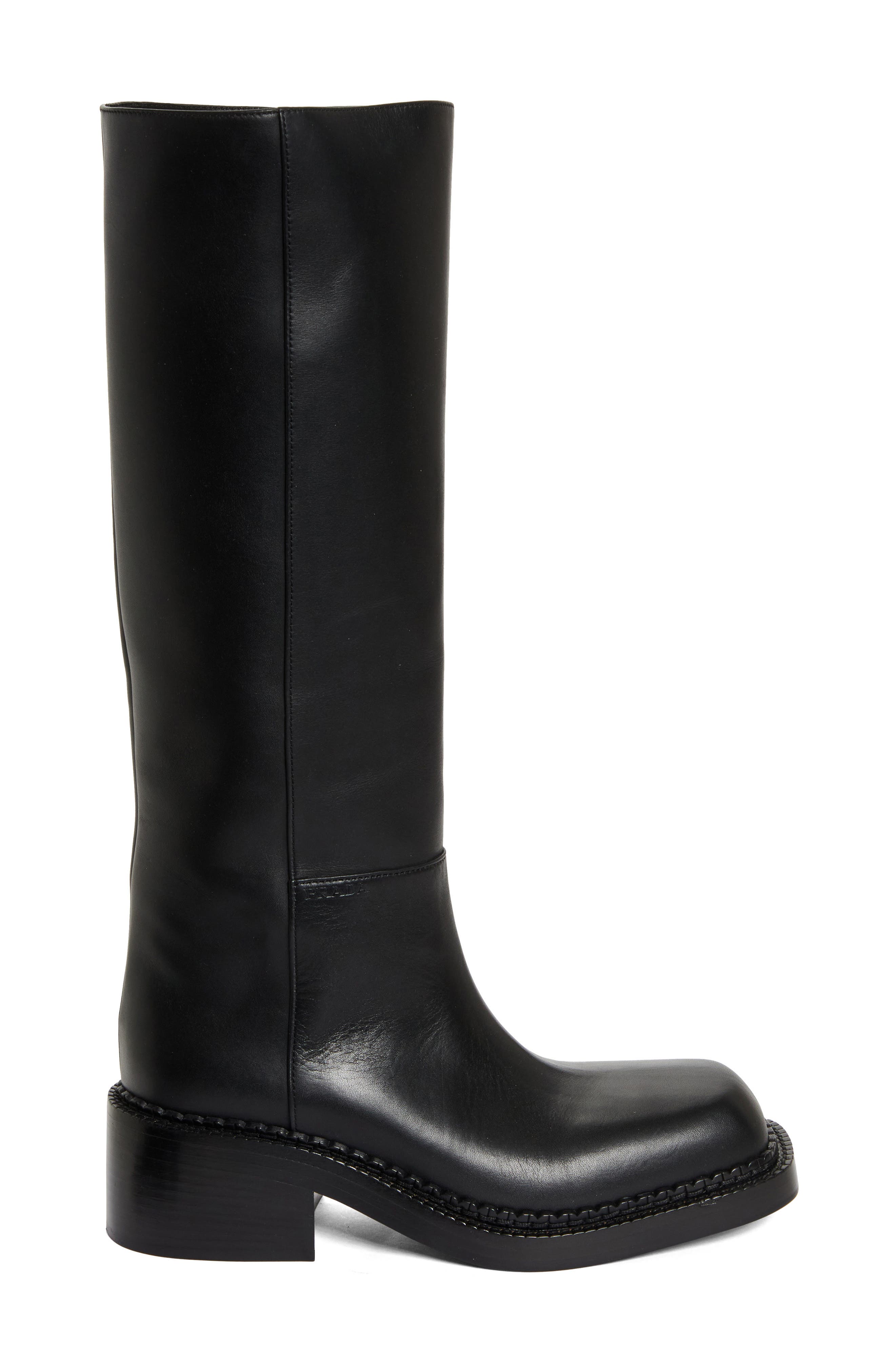 Runway Knee High Boot, Alternate, color, NERO
