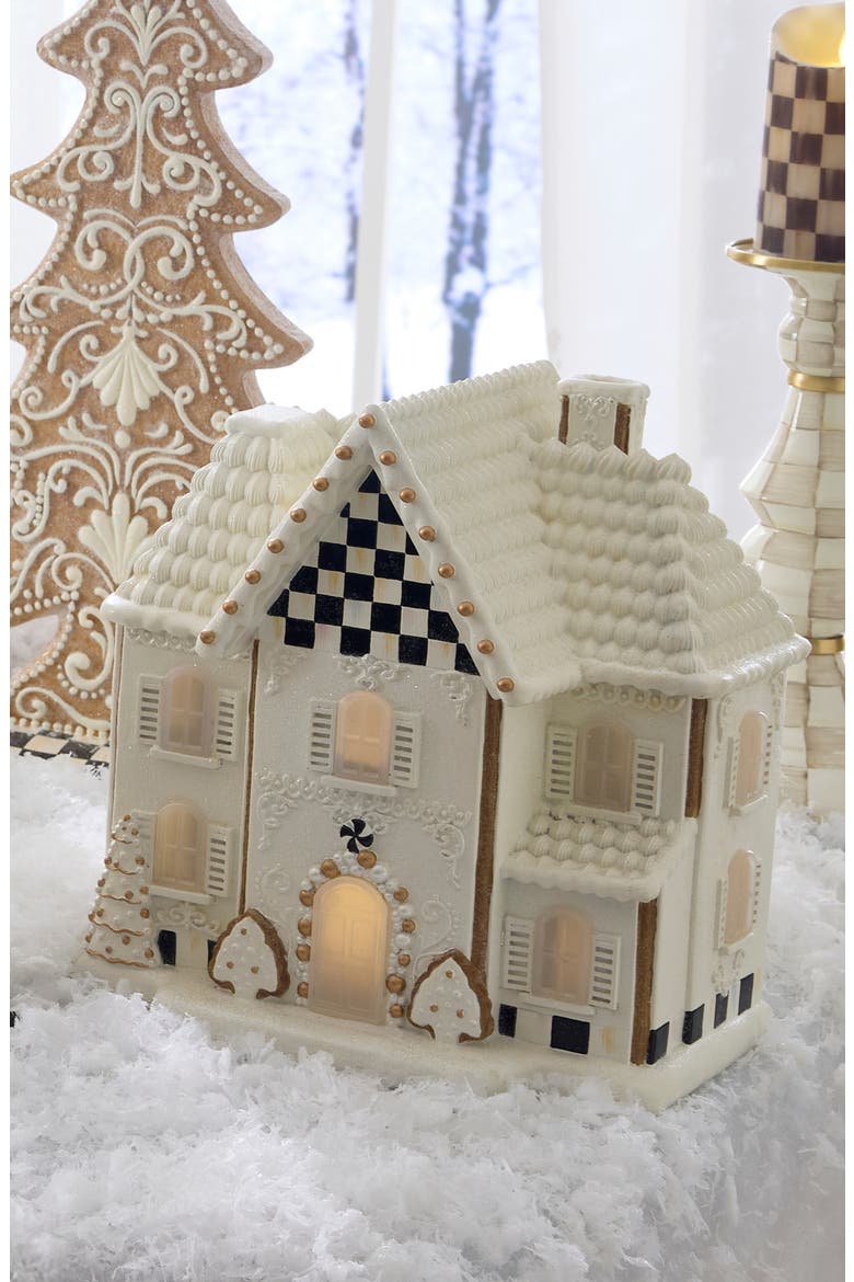 Gingerbread Illuminated Manor, Alternate, color, WHITE