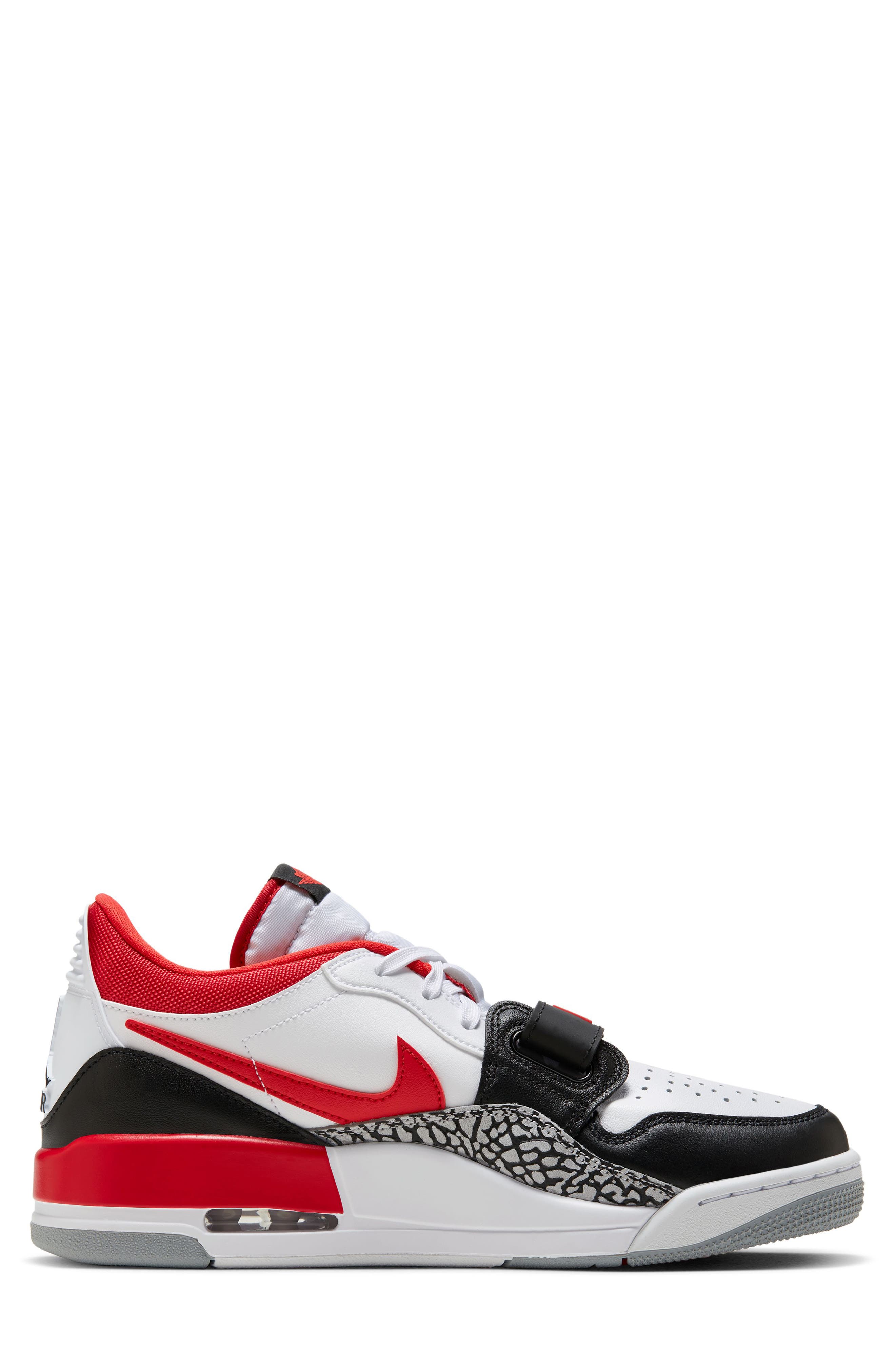 Nike Air Jordan Legacy 312 Low Sneaker, Alternate, color, White/ Fire Red/ Black/ Grey