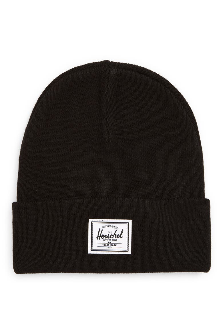 Kids' Elmer Logo Beanie, Main, color, BLACK