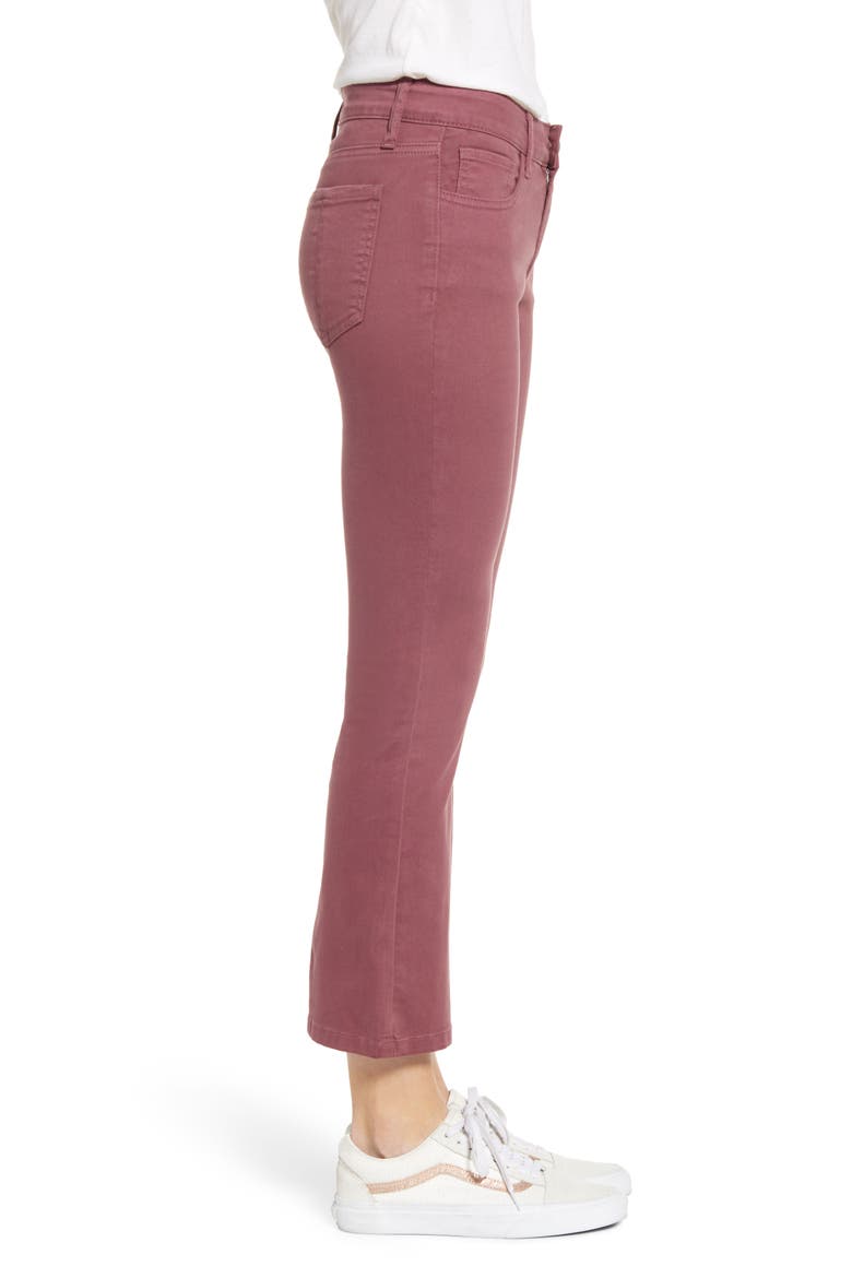Crop Flare Jeggings, Alternate, color, MAUVE