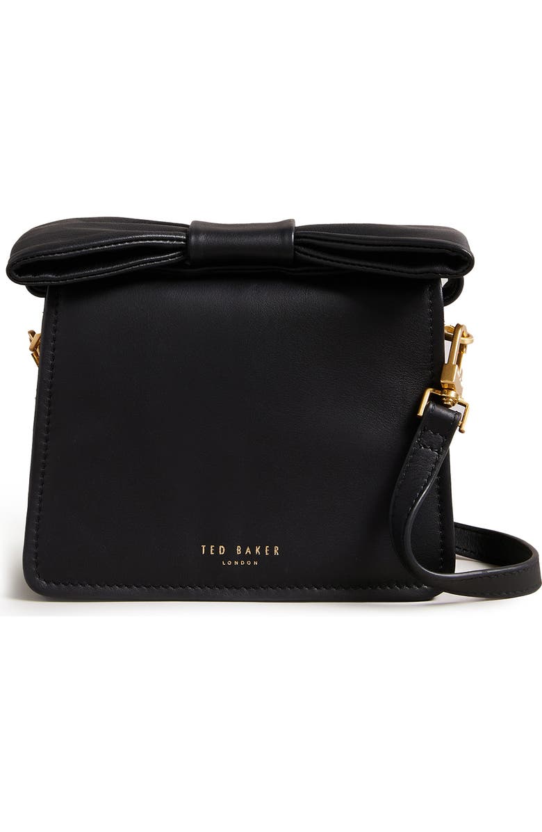Ted Baker London Mini Niasina Knot Bow Crossbody Bag, Main, color,