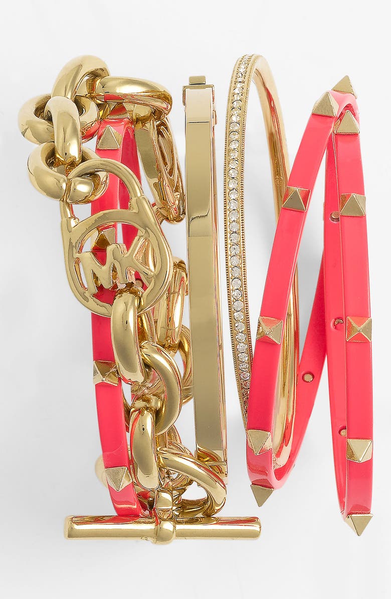 Alex and Ani Script Initial Expandable Wire Bangle, Alternate, color, 