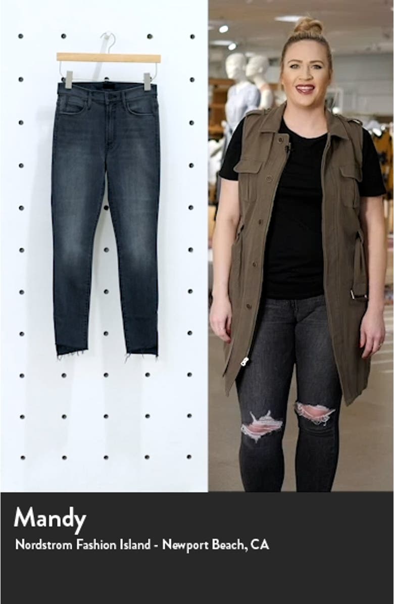 The Stunner Ankle Step Fray Jeans, sales video thumbnail