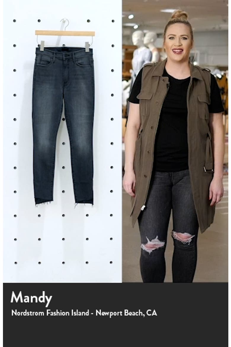 The Stunner Ankle Step Fray Jeans (Nordstrom Exclusive) video