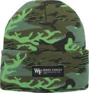 Nike Men's Nike Camo Wake Forest Demon Deacons Veterans Day Cuffed Knit Hat