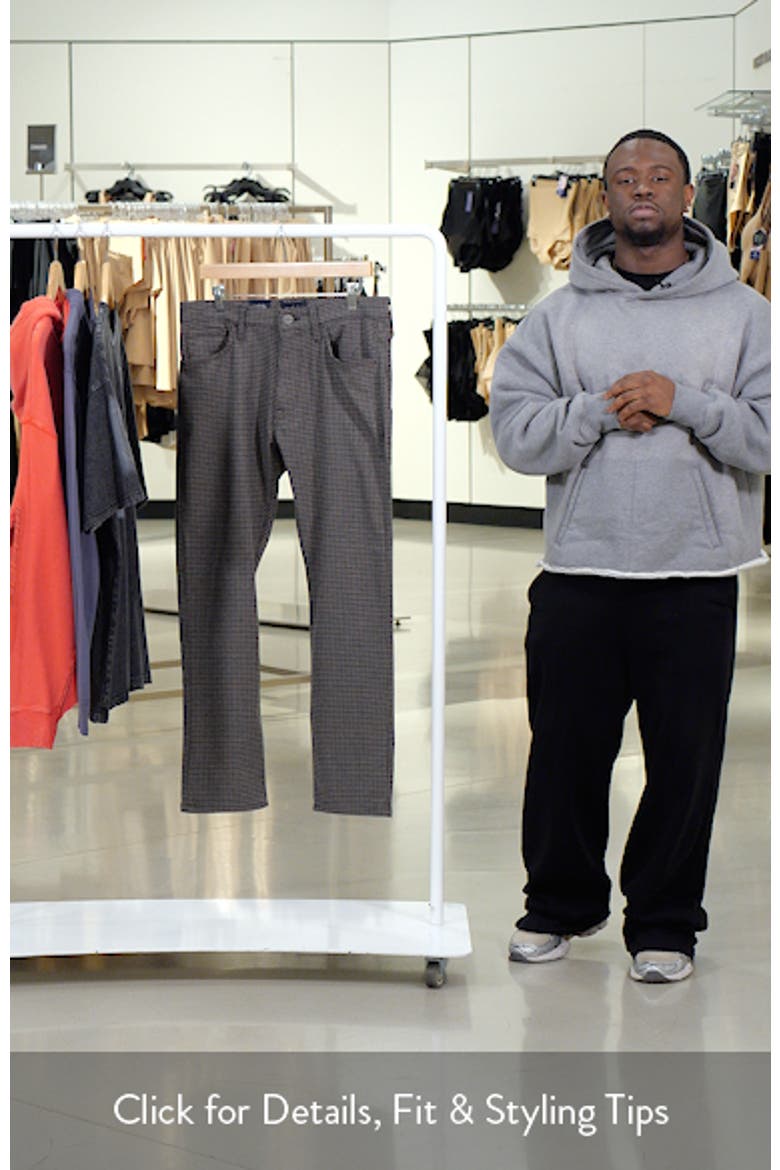Courage Check Straight Leg Pants video