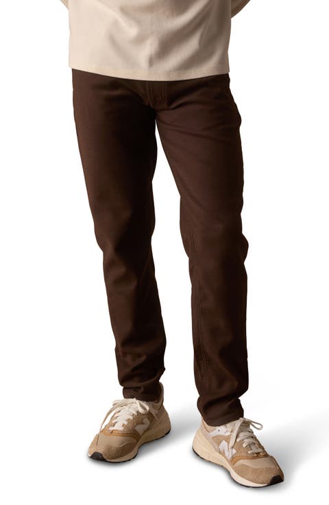 Comfort Terry Five-Pocket Tailored Fit Pants