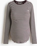 H&M Mama Ribbed Jersey Top