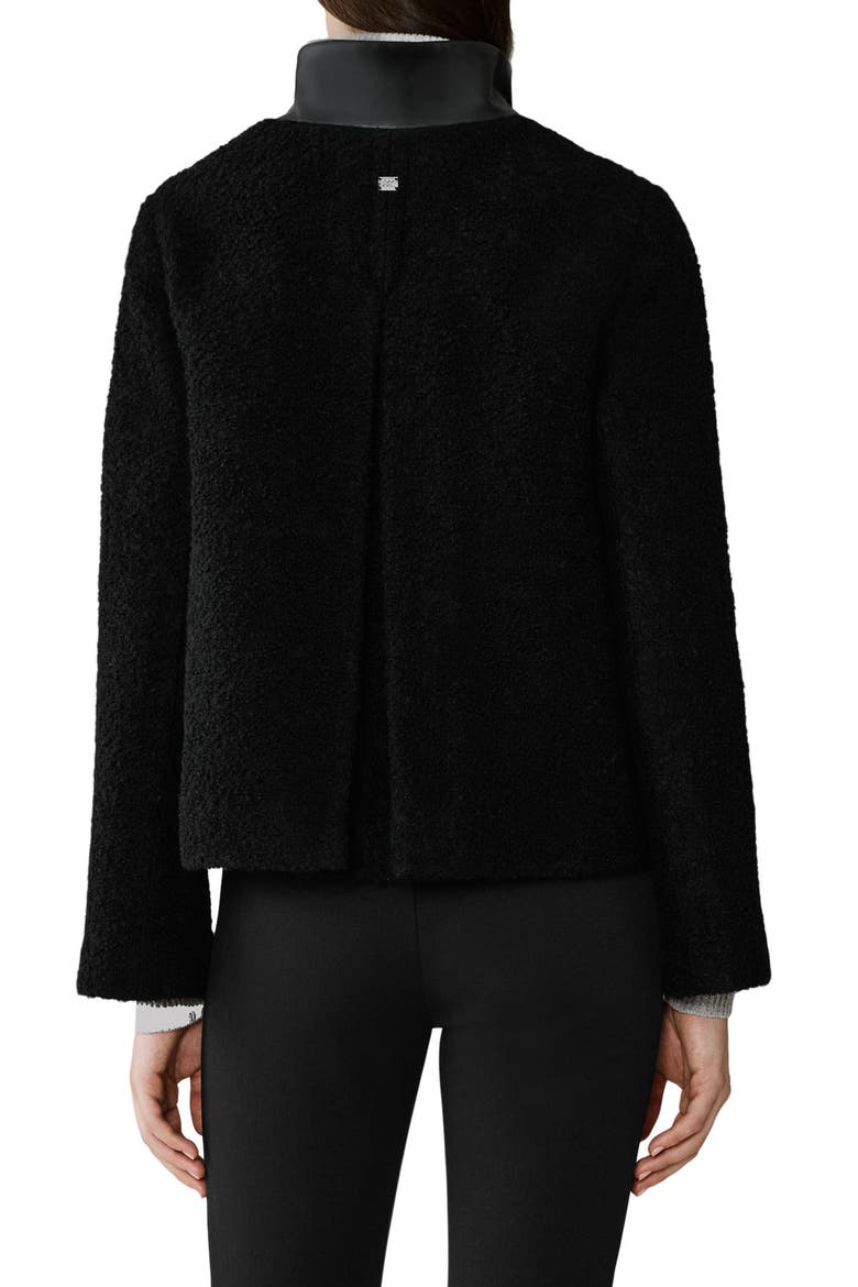 Kaitlyn Zip Jacket, Alternate, color, BLACK