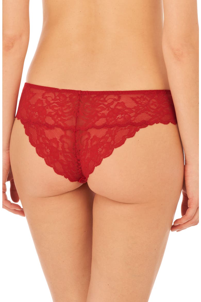 Statement Tanga, Alternate, color, POINSETTIA