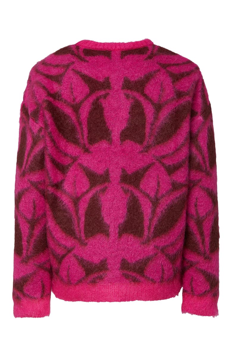 La DoubleJ Camden Jumper Bordeaux Fuchsia, Alternate, color, Bordeaux Fuchsia