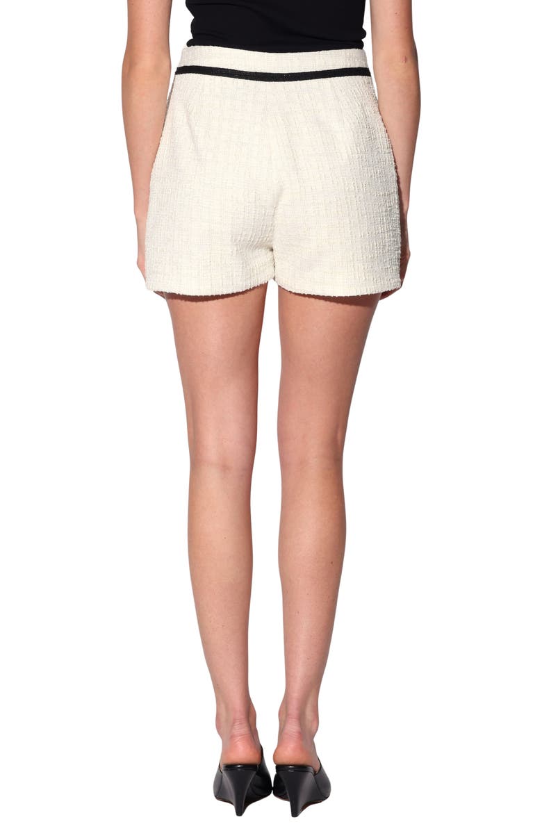 Walter Baker Jordan High Waist Tweed Shorts, Alternate, color, Hepburn Tweed