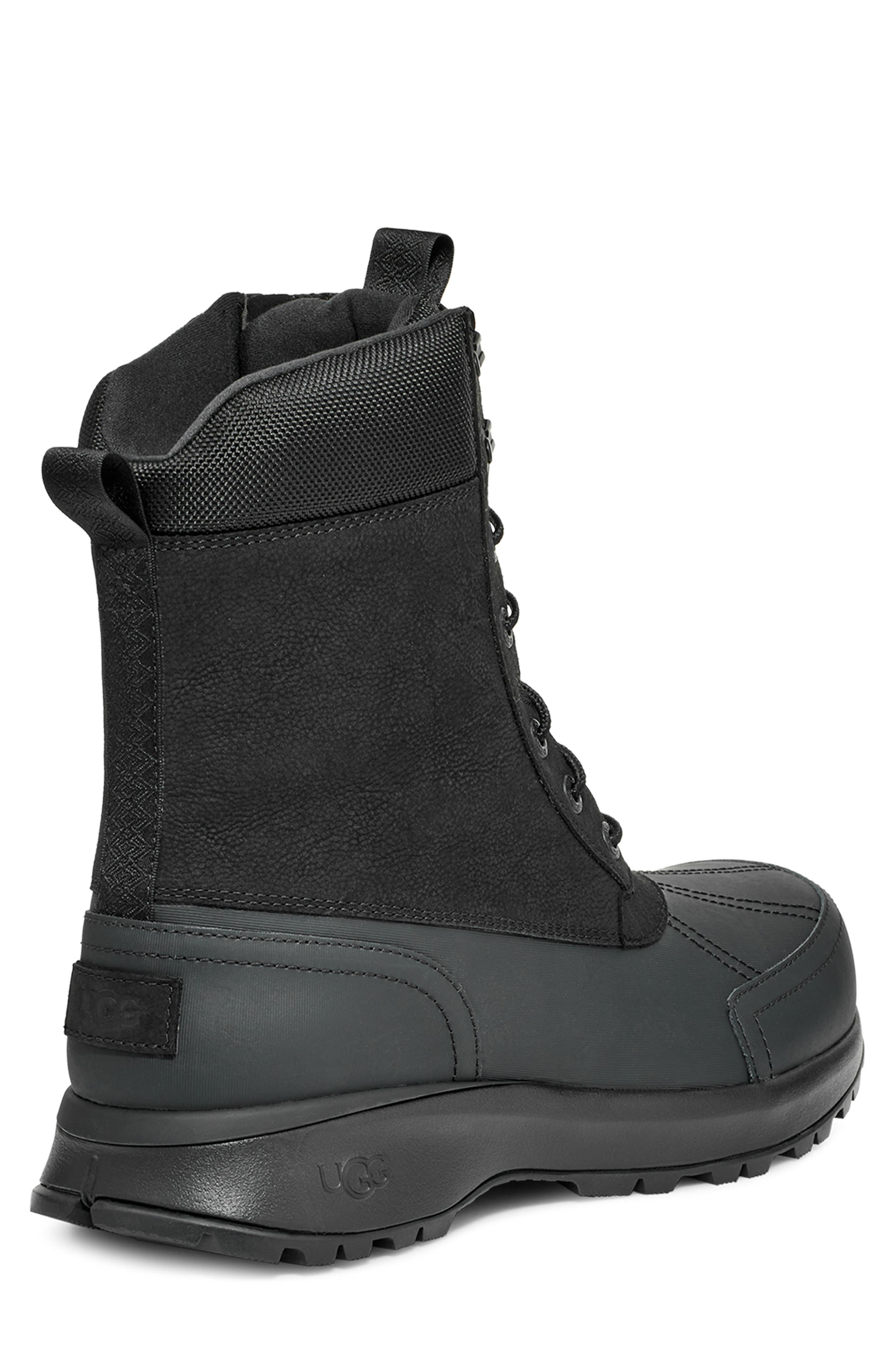 UGG<sup>®</sup> Emmett Waterproof Lace-Up Duck Boot, Alternate, color, 