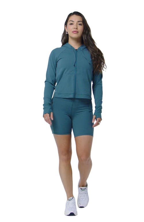 Fabletics Oasis Pureluxe High-waisted 6'' Short In Green