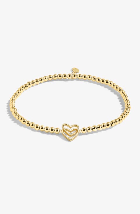 A Little 'Happy Birthday' Bracelet In Gold-Tone Plating