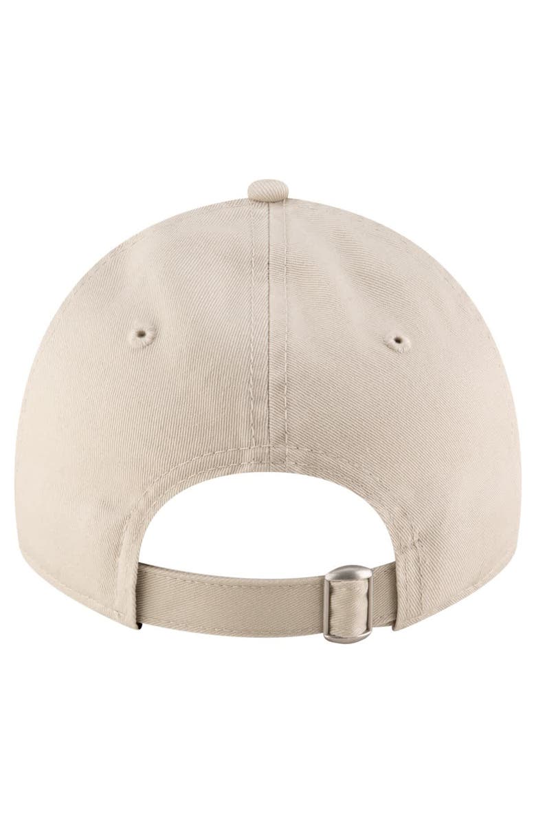 New Era Men's New Era Tan New York Knicks Basic 9TWENTY Adjustable Hat, Alternate, color, Tan