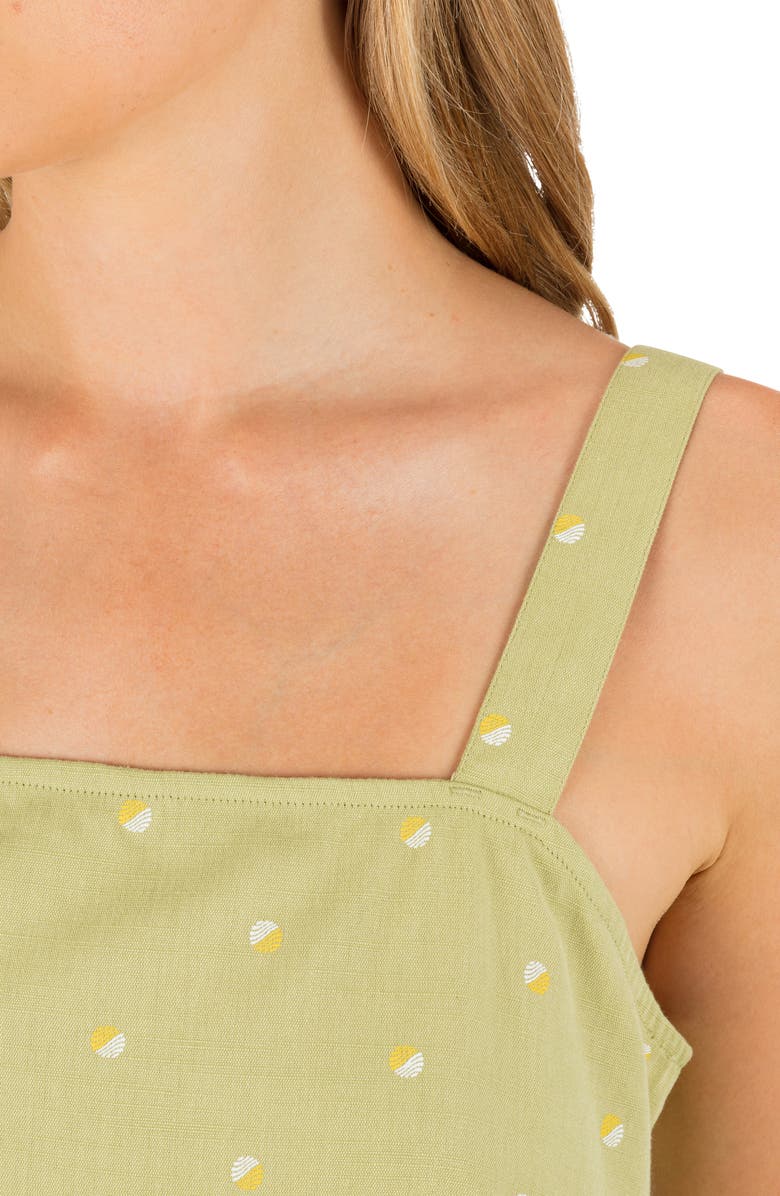 Hurley Wavy Dot Crop Tank, Alternate, color, 