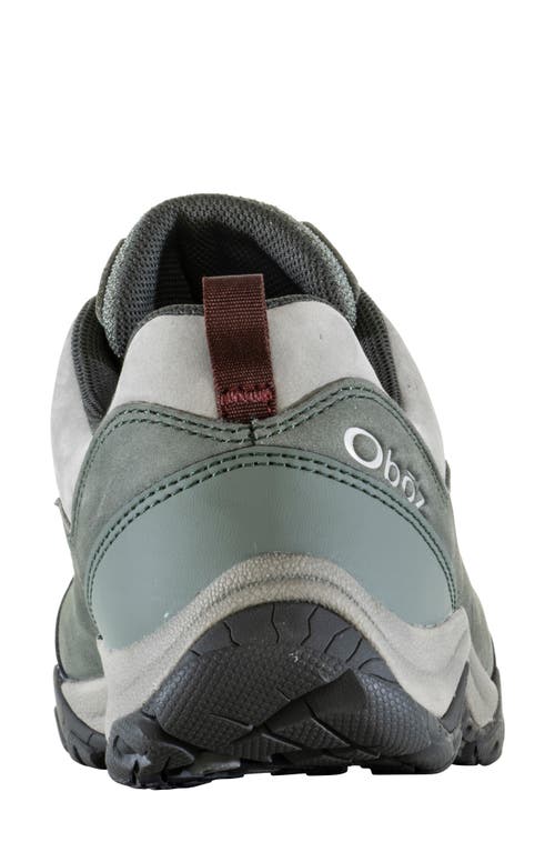Oboz Ousel Waterproof Hiking Sneaker In Agave Desert