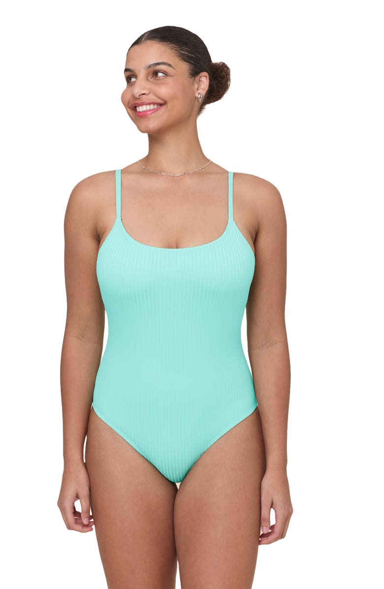 Andie The Amalfi One-Piece Swimsuit, Alternate, color, Opal