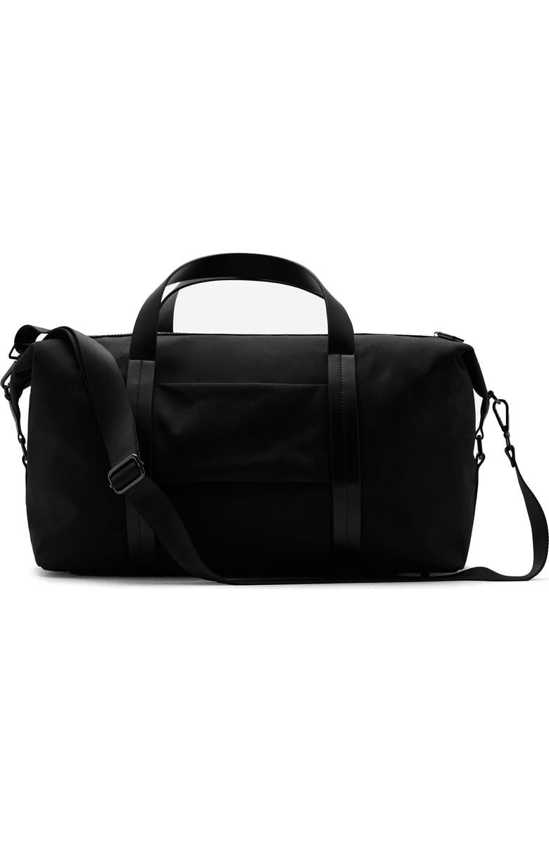 MANGO Bowling Handbag, Main, color, Black