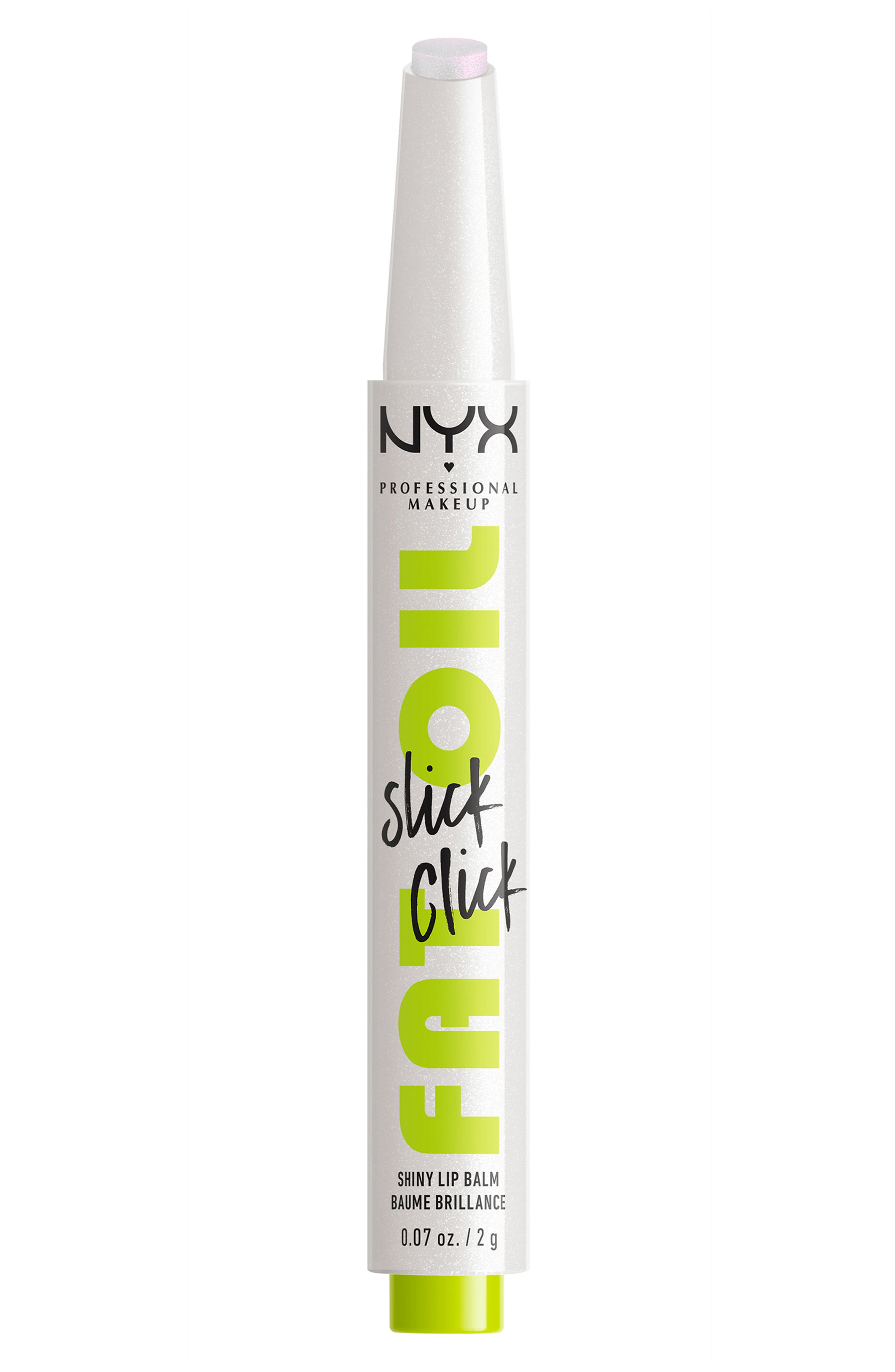NYX PROFESSIONAL MAKEUP Fat Oil Slick Click Shiny Lip Balm