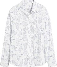 Rails Kathryn Print Button-Up Shirt