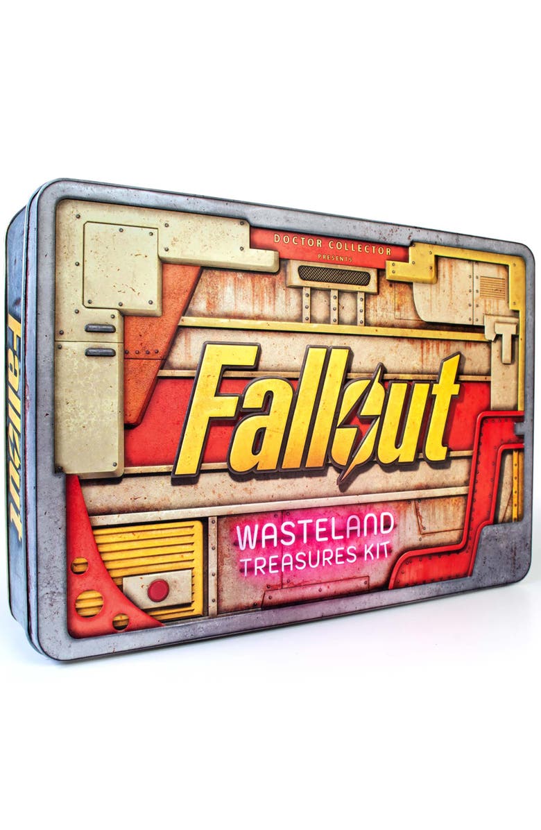 Doctor Collector Fallout, Wasteland Treasures Kit, Premium Collectible Tin Box, Main, color, Multicolored