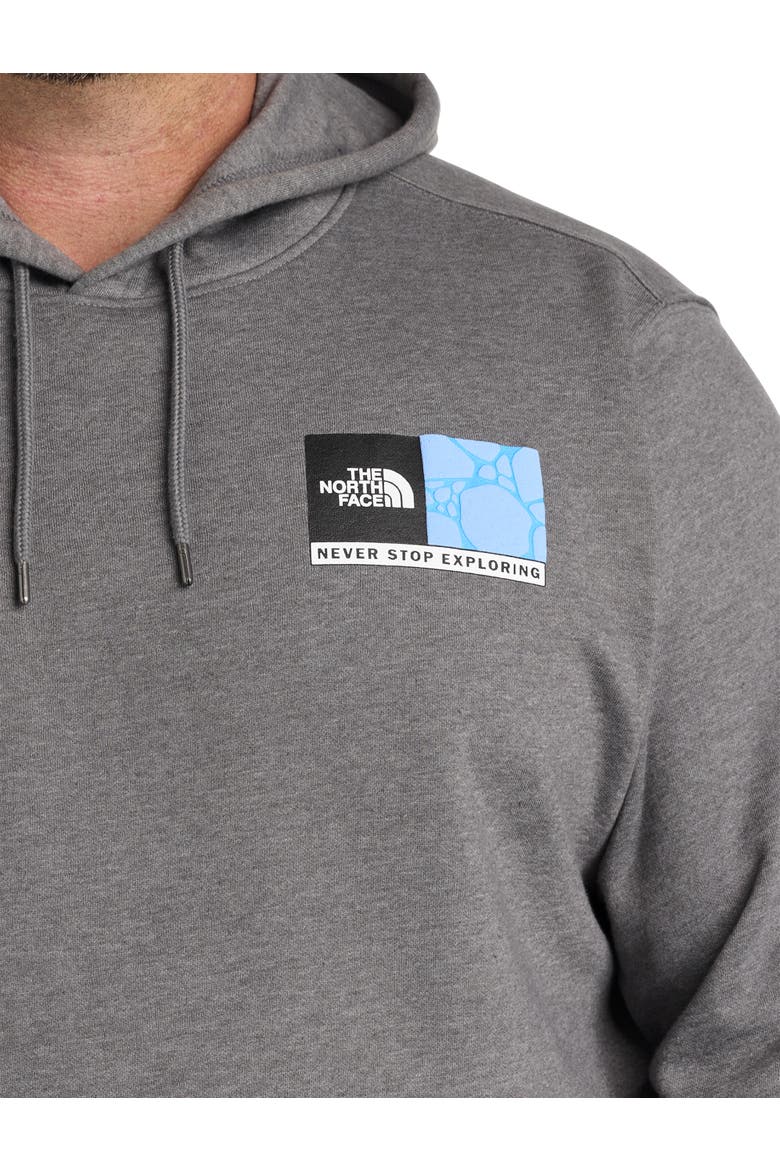 Big & Tall Suspended Hoodie, Alternate, color, TNF MED GREY HTHR