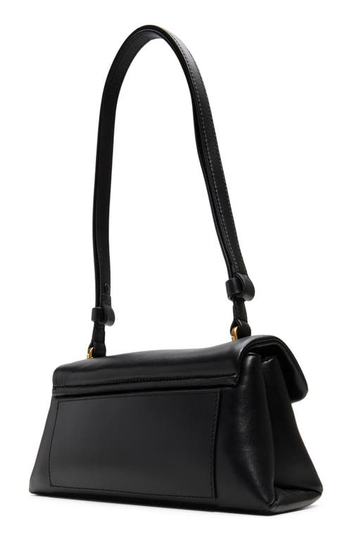 Ted Baker London Selene Leather Shoulder Bag In Black
