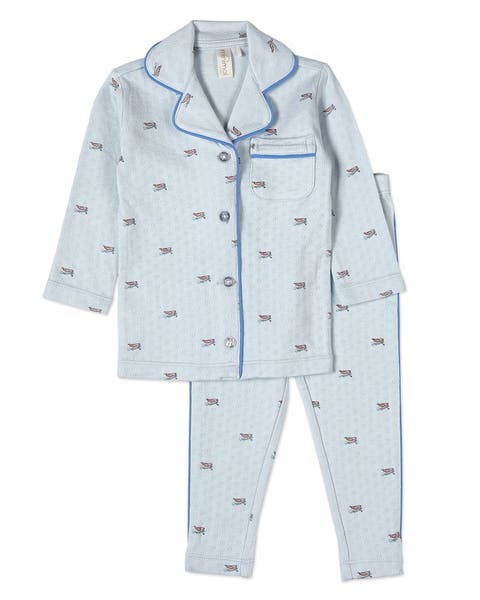Kid's Row Your Boat Gently Pointelle Pajama Set (Toddler, Little Kids, Big Kids)