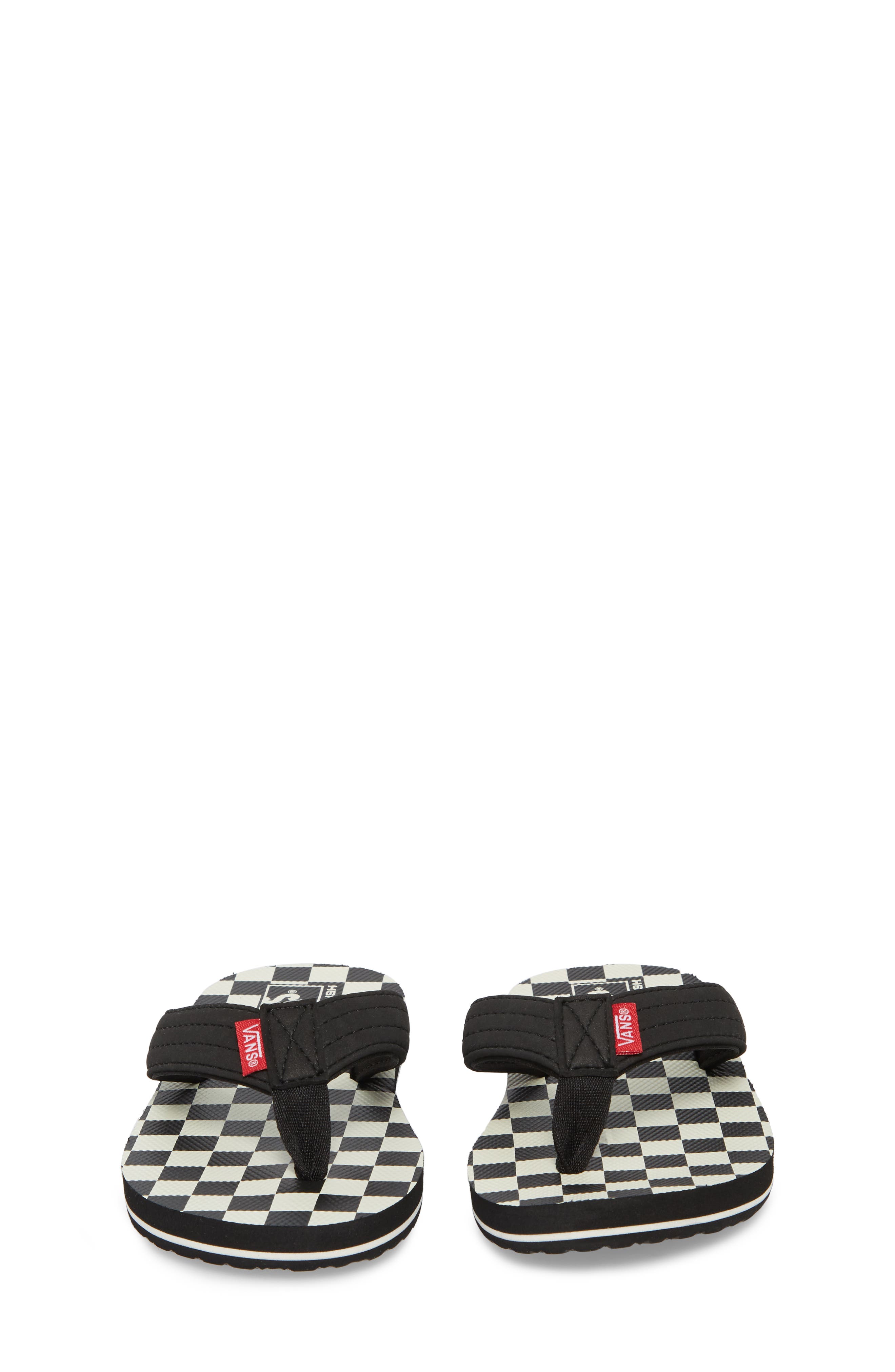 Vans T Street Print Flip Flop, Alternate, color, 