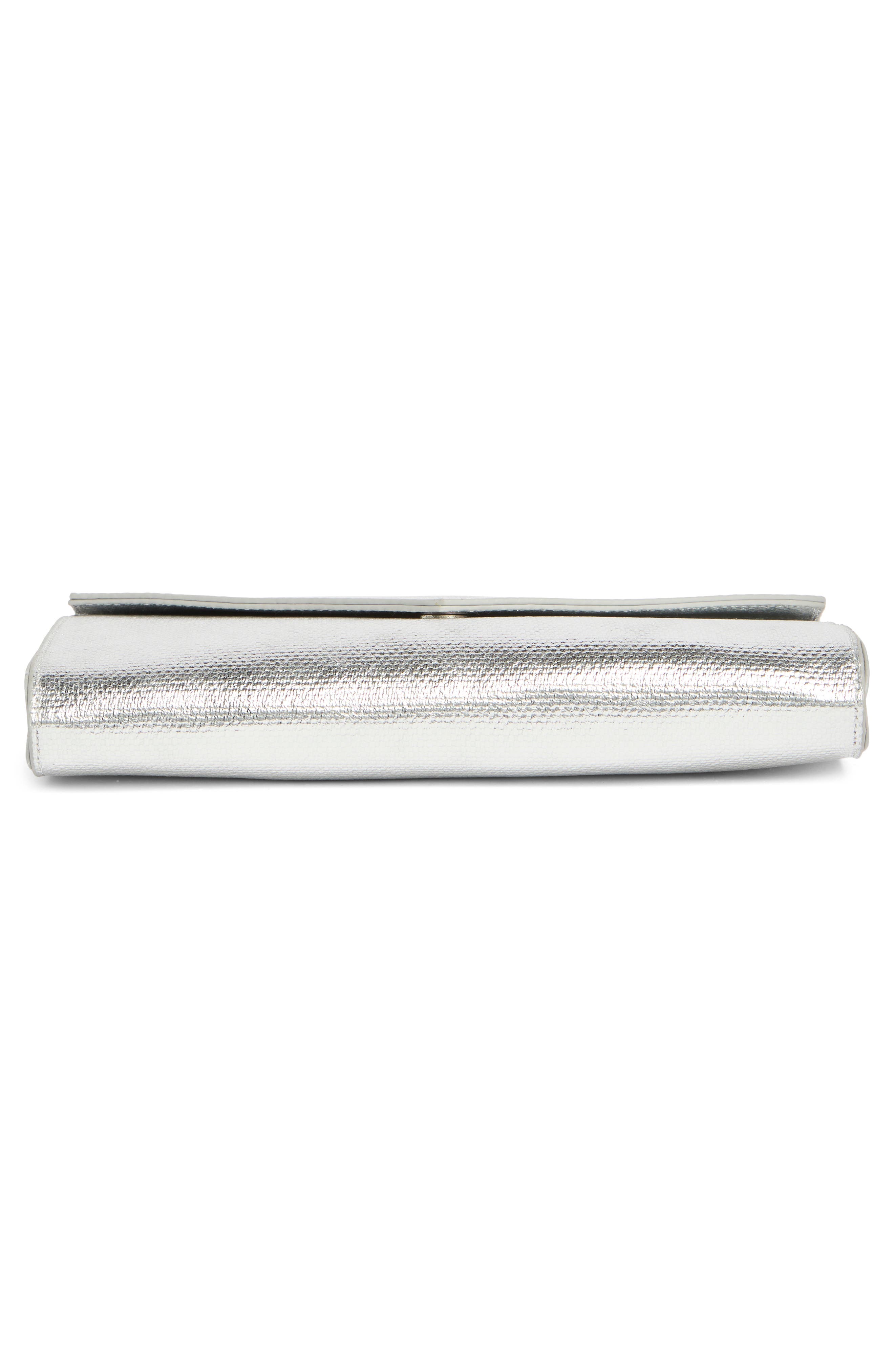Envelope Clutch, Alternate, color, SILVER