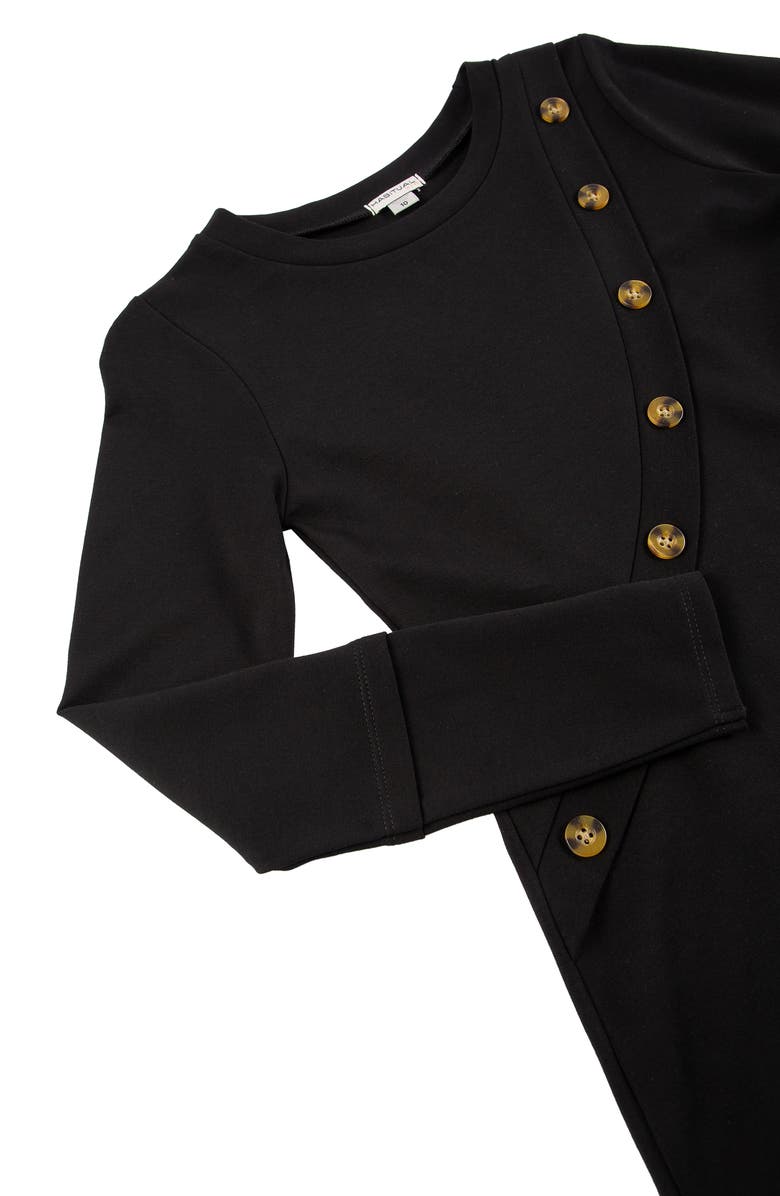 Habitual Kids Kids' Button A-Line Dress, Alternate, color, 